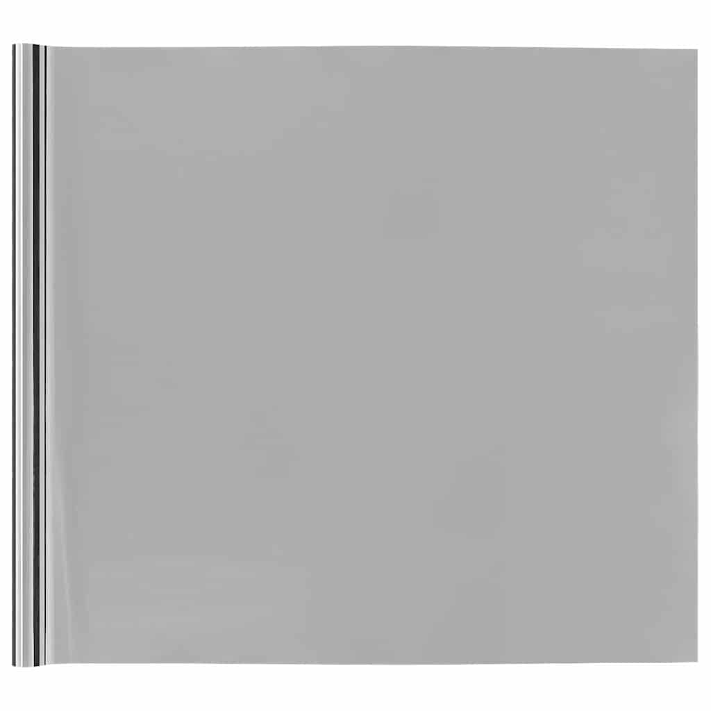 vidaXL Στατική Ανακλαστική Ταινία Παράθυρου Ασημί 45 x 2000 cm PVC