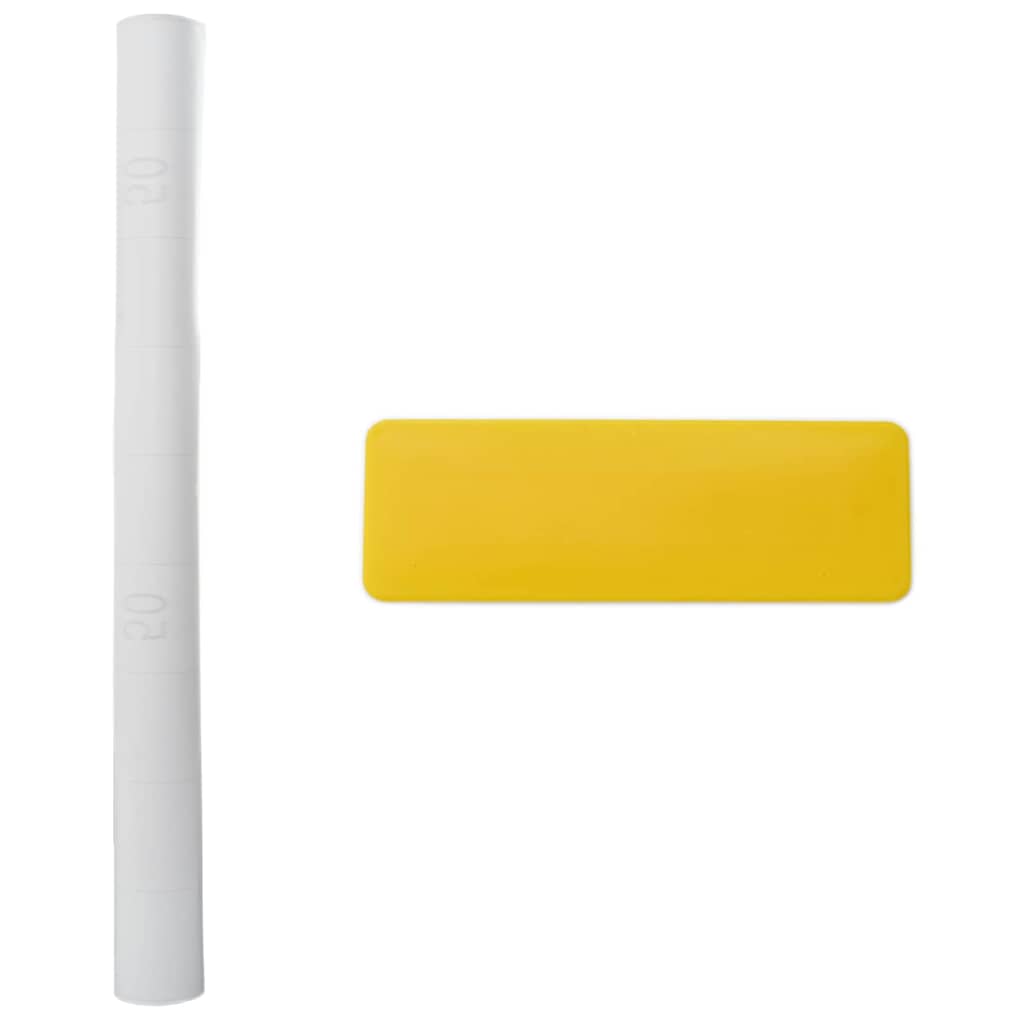 vidaXL Αυτοκόλλητη Μεμβράνη Παράθυρου Λευκό με Θολό Εφέ 60 x 2000 cm