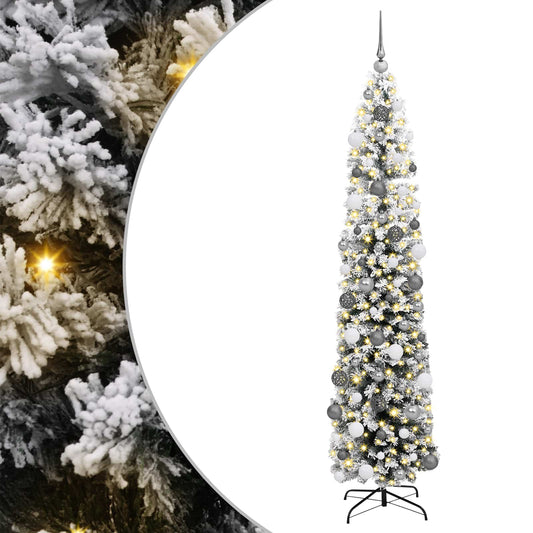 vidaXL Τεχνητό Χριστουγεννιάτικο Δέντρο με 300 LED Πράσινο 180 cm