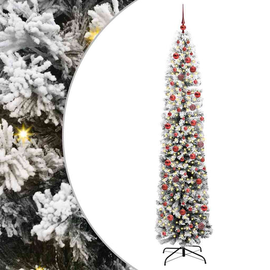 vidaXL Τεχνητό Χριστουγεννιάτικο Δέντρο με 300 LED Πράσινο 240 cm