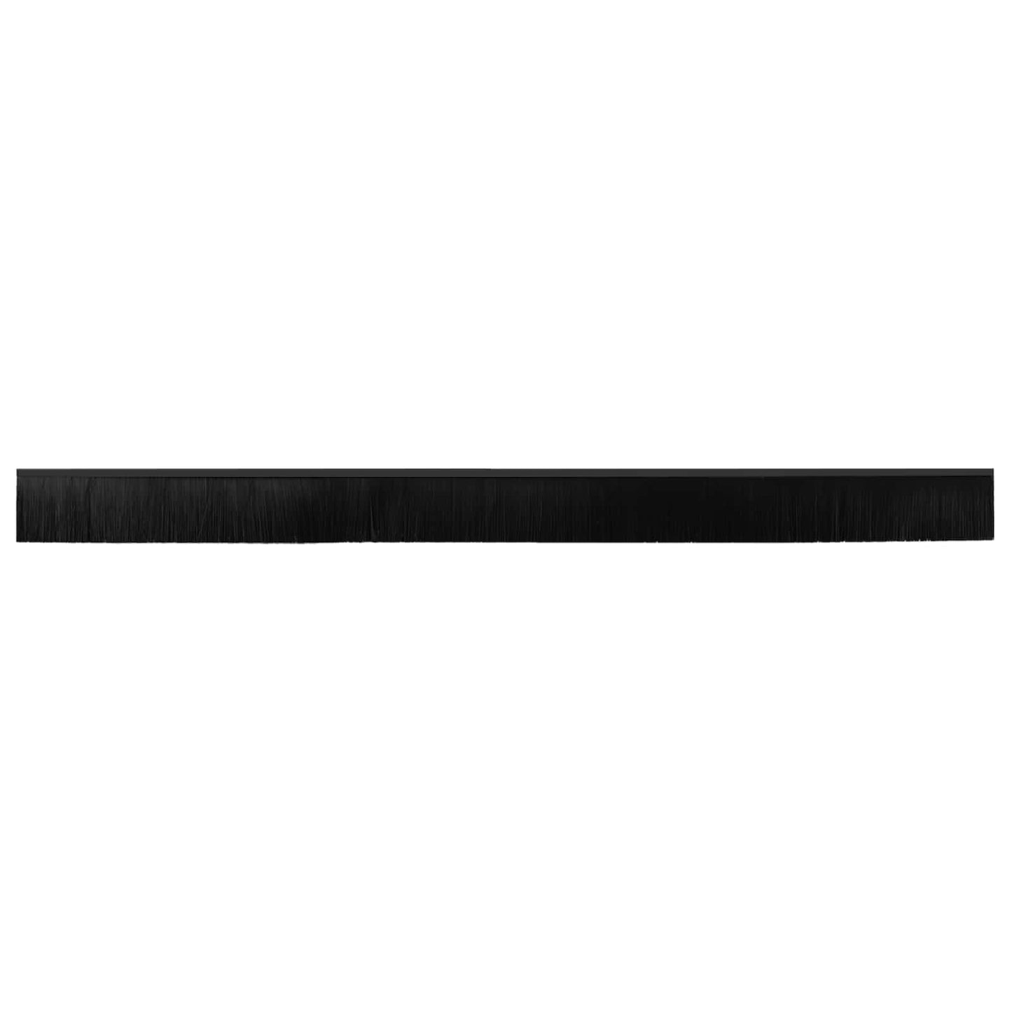vidaXL Αυτοκόλλητες σφραγίδες πόρτας 2 pcs Μαύρο 100 cm