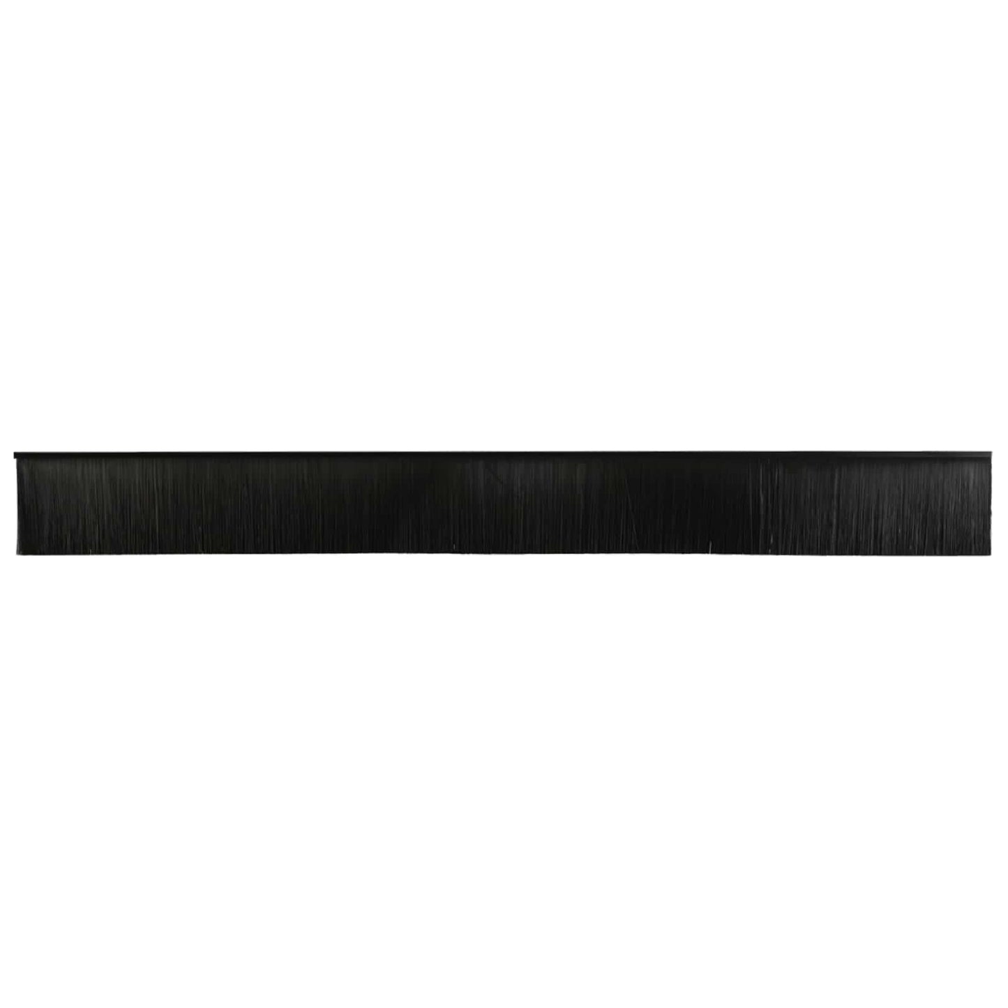 vidaXL Αυτοκόλλητες σφραγίδες πόρτας 2 pcs Μαύρο 100 cm