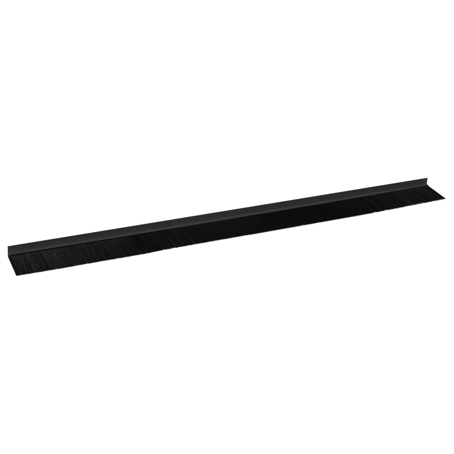 vidaXL Αυτοκόλλητες σφραγίδες πόρτας 12 pcs Μαύρο 100 cm
