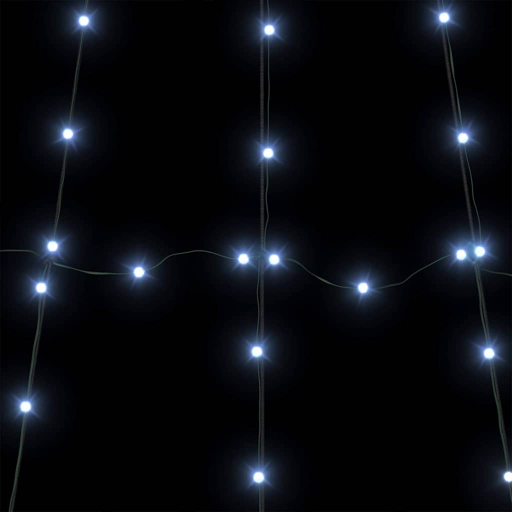 vidaXL Χριστουγεννιάτικο Δέντρο LED με Σφήνες Εδάφους 182 εκ Μέταλλο