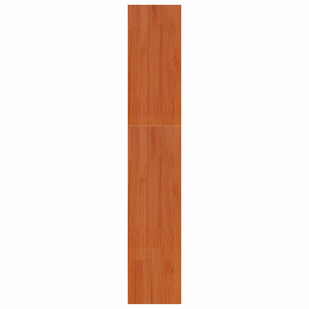 vidaXL Βιβλιοθήκη Κερωτό καφέ 80 x 30 x 167,5 εκ Στερεά ξυλεία πεύκου