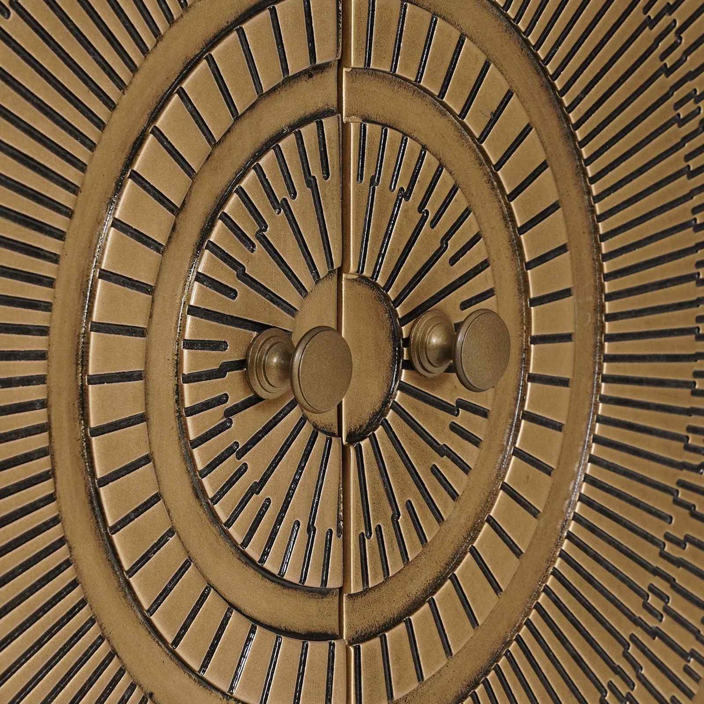 vidaXL Πλαϊνό γραφείο Ορείχαλκος 53,5 x 30 x 70 εκ