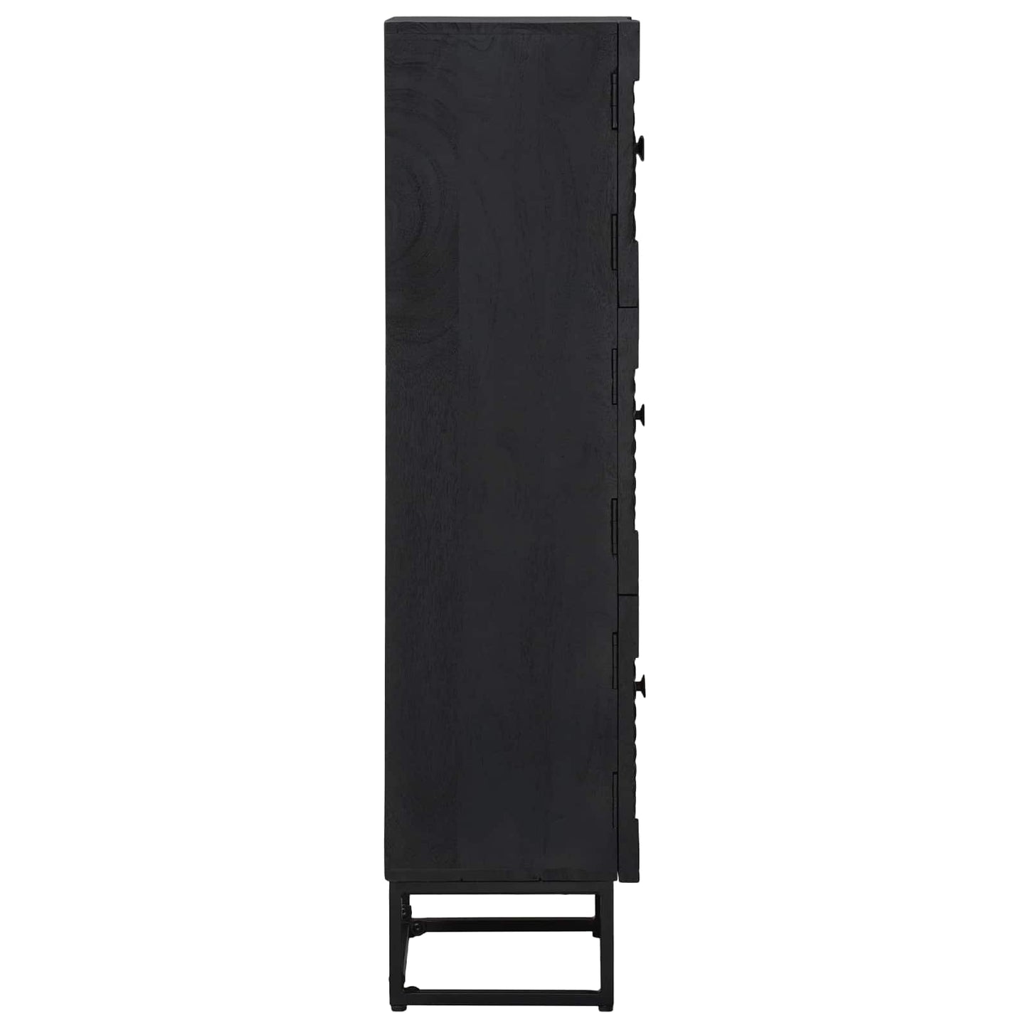 vidaXL Highboard Μαύρο 35 x 30 x 120 cm