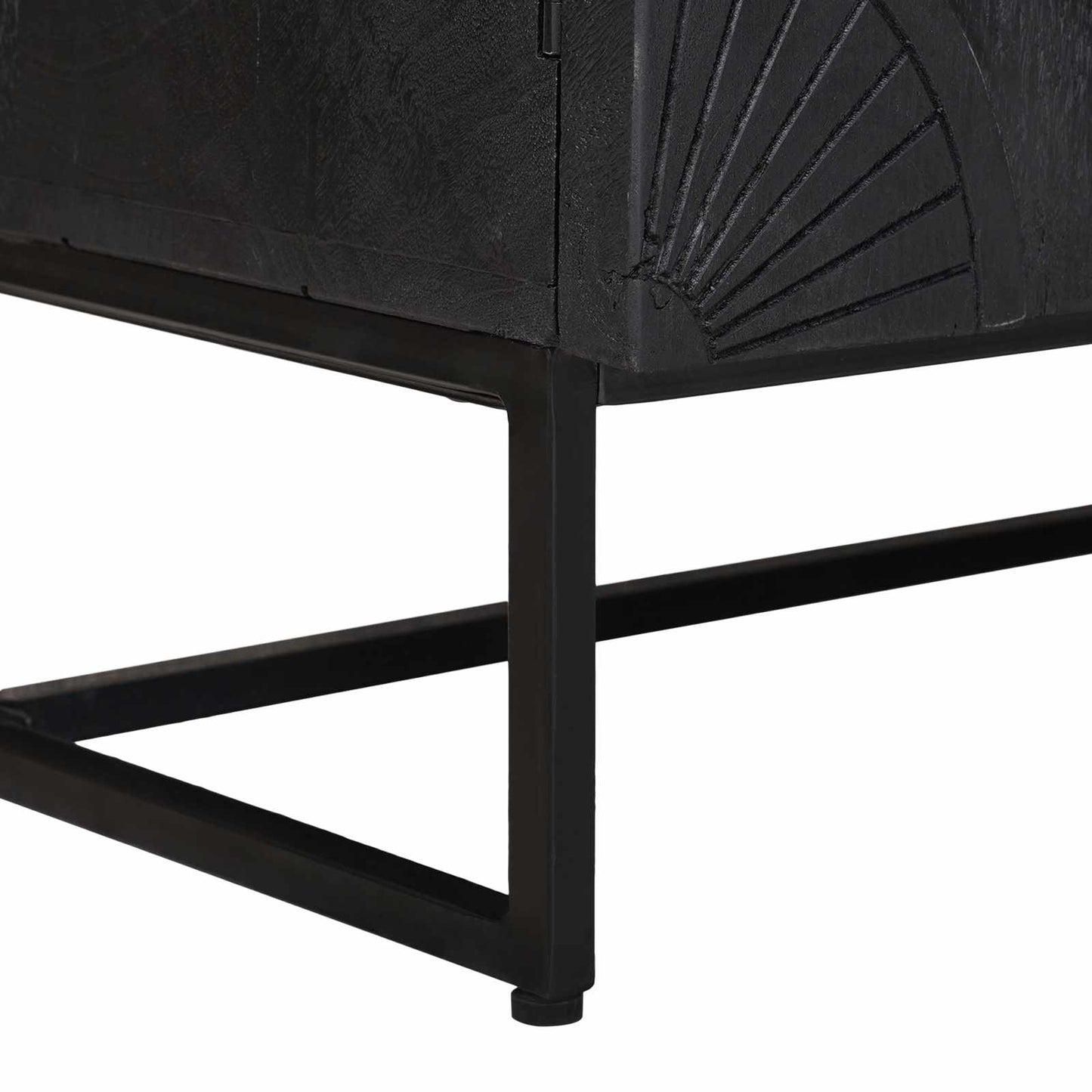 vidaXL Highboard Μαύρο 55 x 30 x 95 εκ
