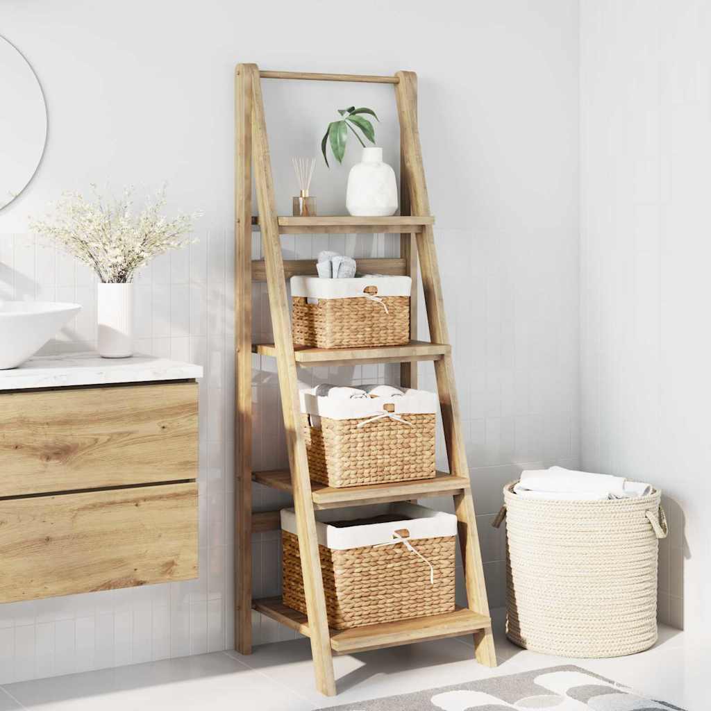 vidaXL Καλάθια Αποθήκευσης 3 pcs Φυσικό 35 x 30 x 25 εκ Υάκινθος νερού