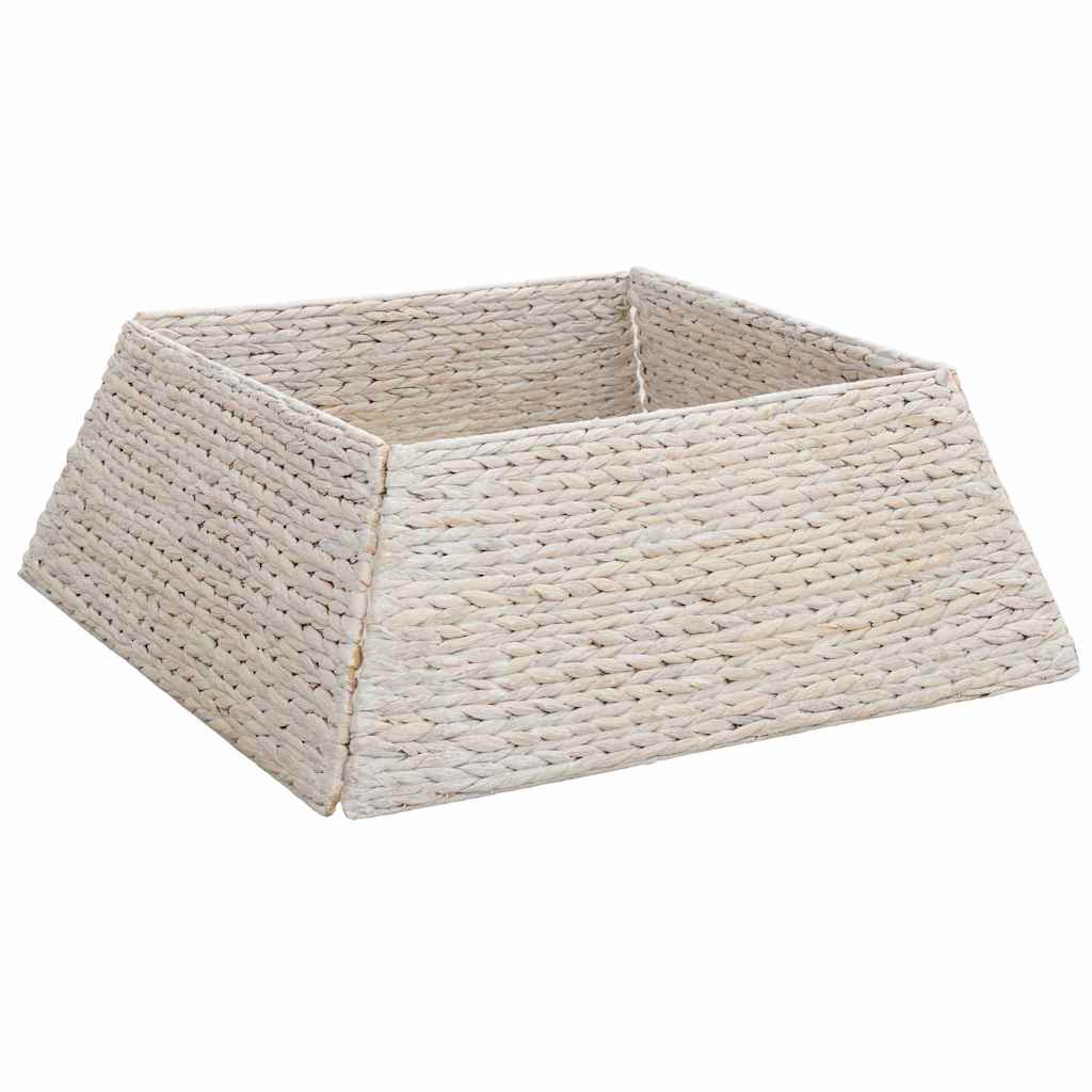 vidaXL Κολάρο Χριστουγεννιάτικου Δέντρου Λευκό 70 x 70 x 28 εκ