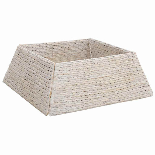 vidaXL Κολάρο Χριστουγεννιάτικου Δέντρου Λευκό 70 x 70 x 28 εκ