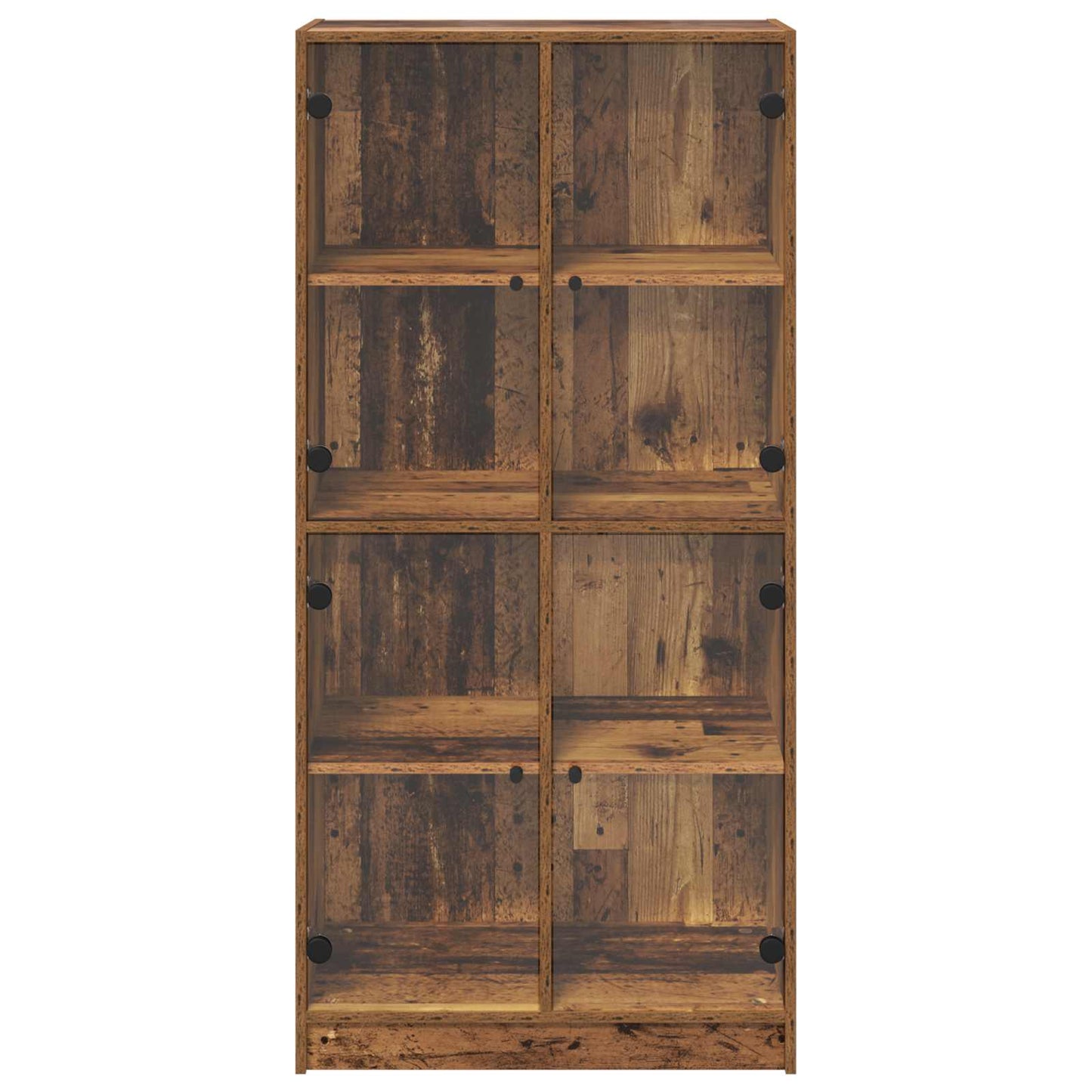 vidaXL Highboard Παλιό Ξύλο 68 x 37 x 142 εκ Επεξεργασμένο ξύλο