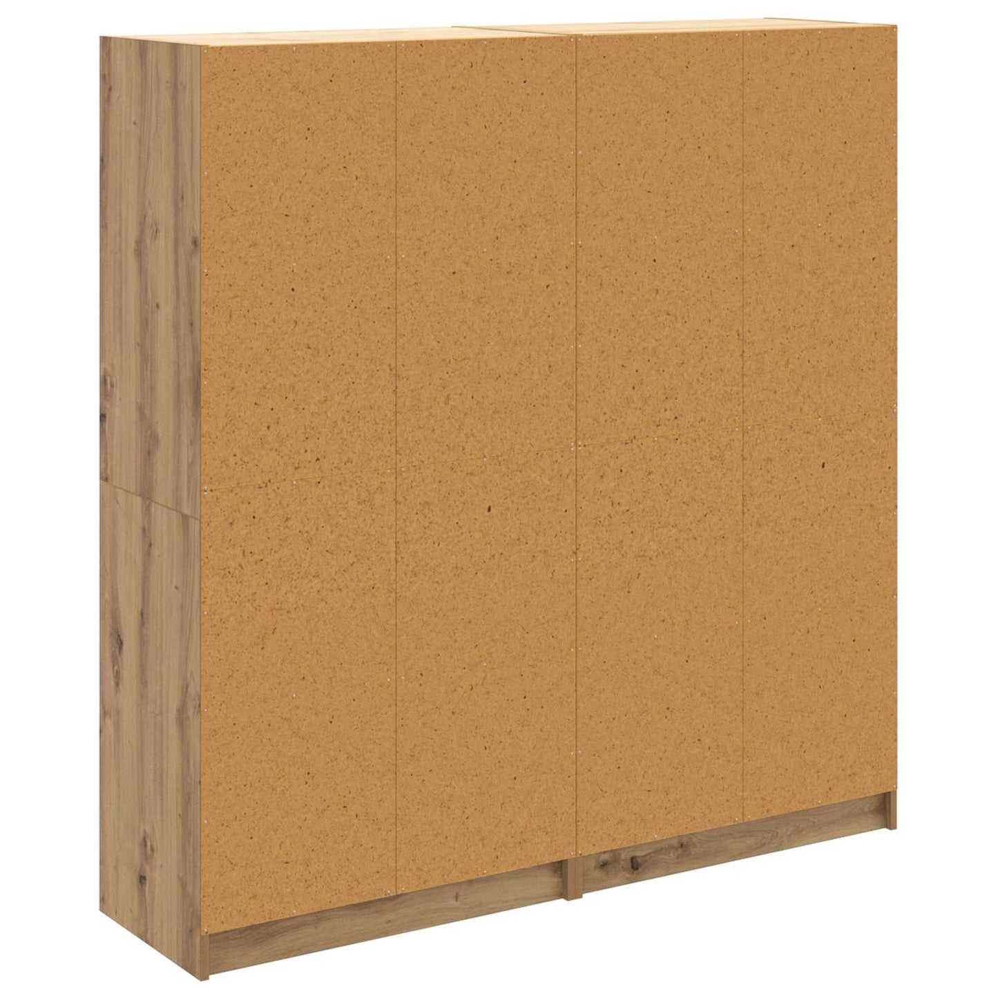 vidaXL Highboard 2 pcs Artisan Oak 68 x 37 x 142 εκ Επεξεργασμένο ξύλο