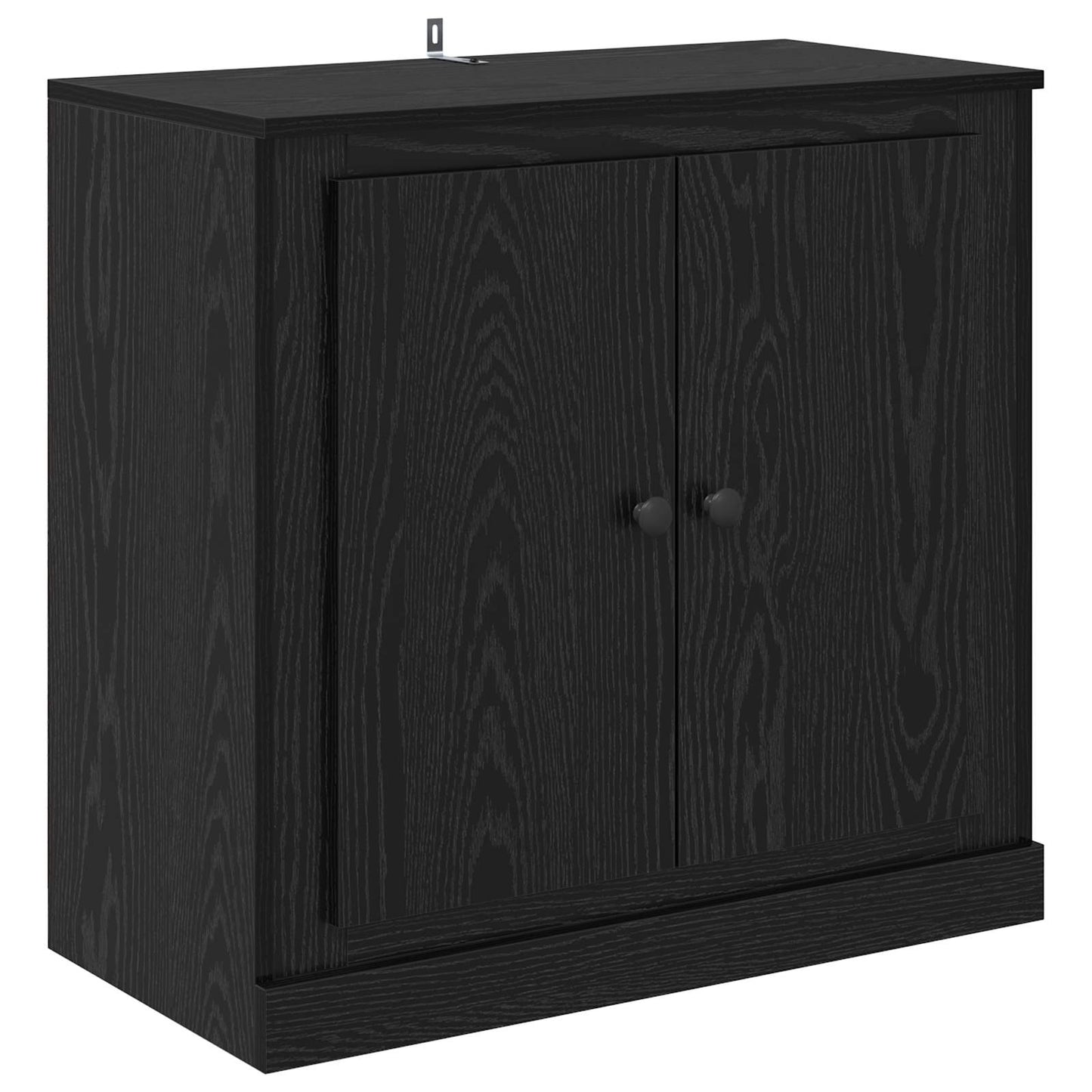 vidaXL Παραδοσιακά Πλευρικά Έπιπλα με συρτάρι 3 pcs Μαύρη Οξυά