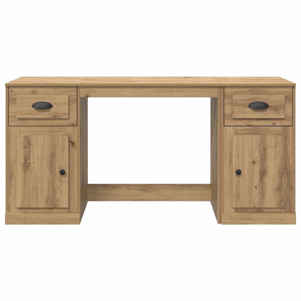 vidaXL Γραφείο με Ντουλάπι με συρτάρι Artisan Oak 154,5 x 50 x 75 εκ