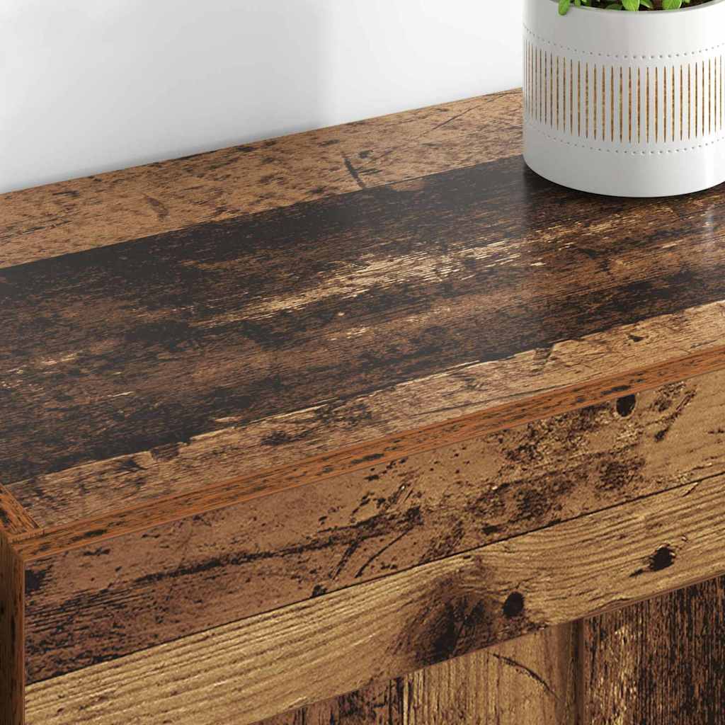 vidaXL Ντουλάπα τοίχου Επιτοίχιο 2 pcs Παλιό ξύλο 69,5 x 34 x 90 εκ.