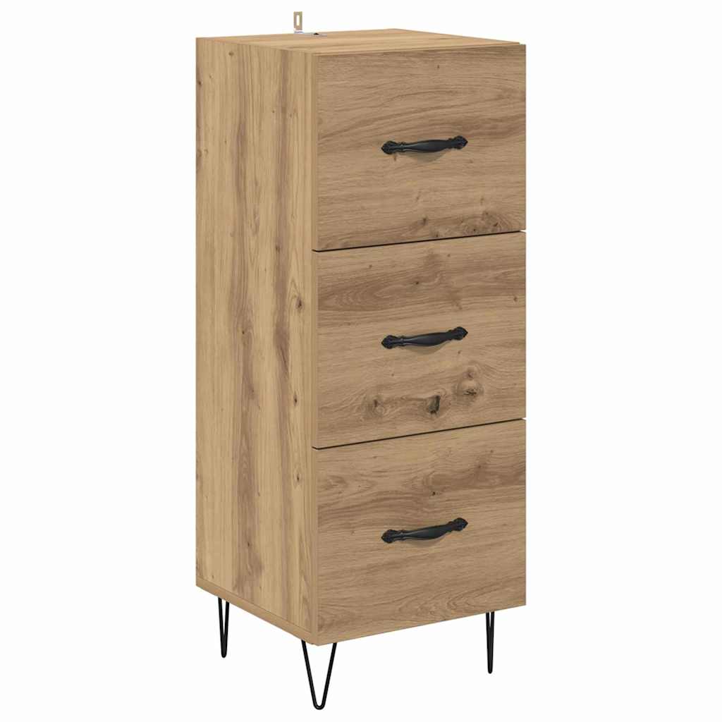 vidaXL Highboard Artisan Oak 34,5 x 34 x 90 εκ. Επεξεργασμένο ξύλο