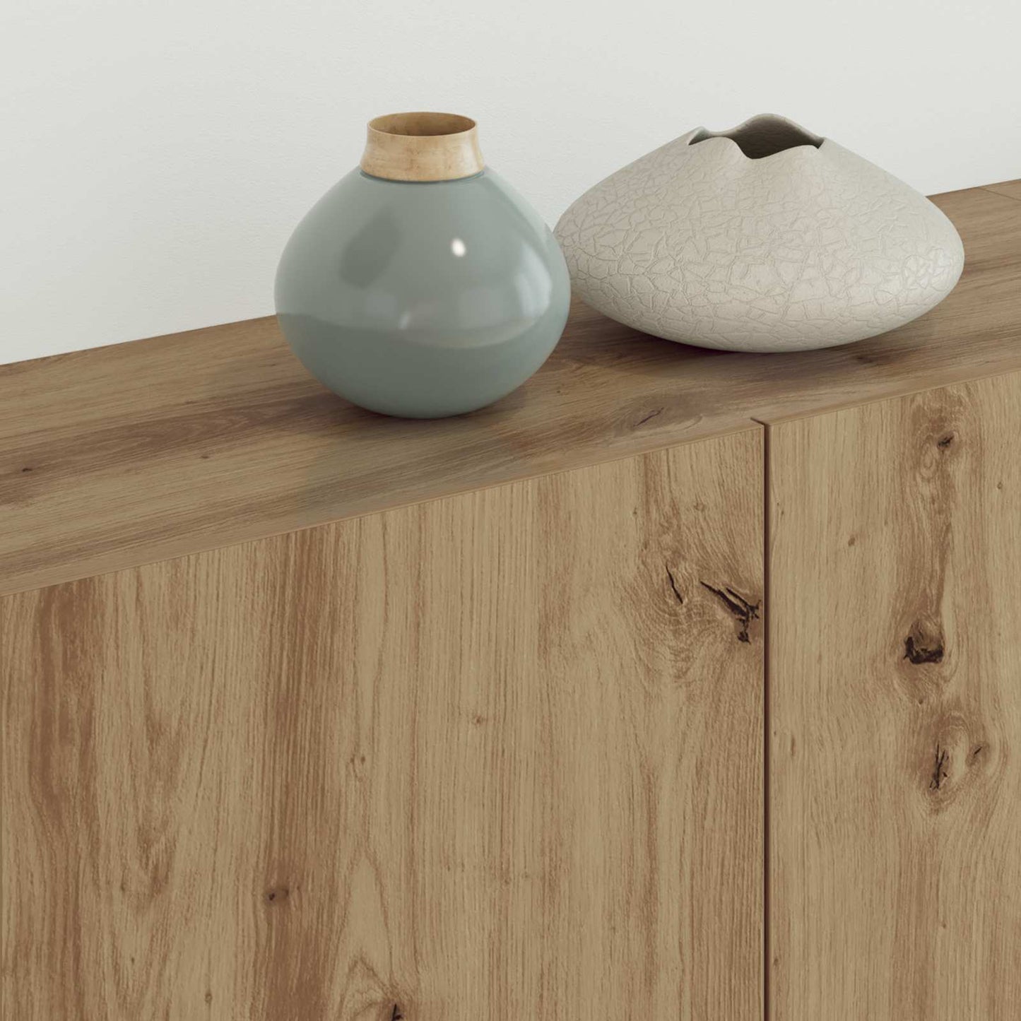 vidaXL Μονάδα Τοίχου Τηλεόρασης 5 τμχ. Artisan Oak Επεξεργασμένο Ξύλο
