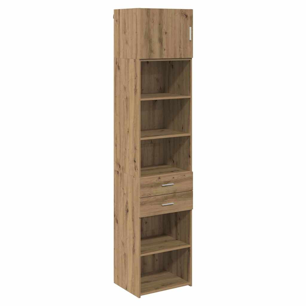 vidaXL Highboard Artisan Oak 50 x 42,5 x 225 εκ Επεξεργασμένο ξύλο
