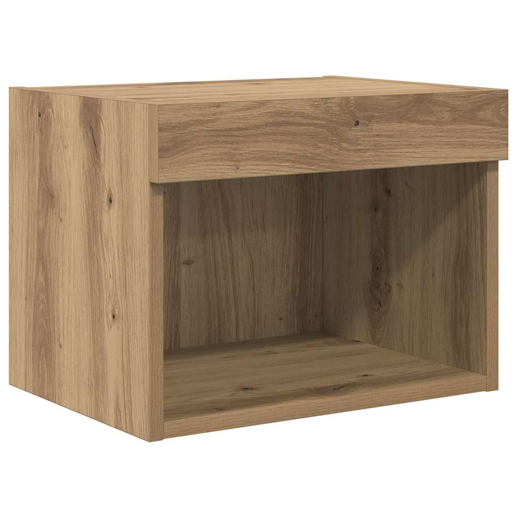 vidaXL Μονάδες Τοίχου Τηλεόρασης 5 pcs Μαύρη Οξυά Επεξεργασμένο ξύλο