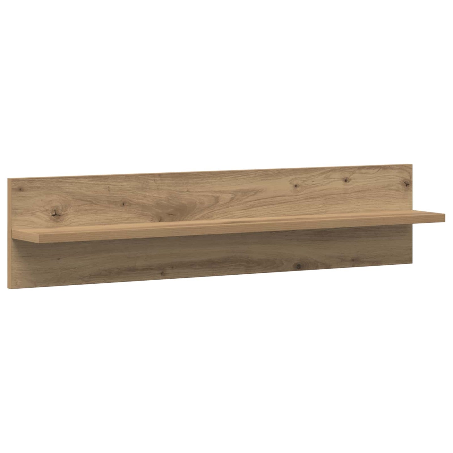 vidaXL Μονάδες Τοίχου ΤV με LED 6 τμχ. Artisan Oak Επεξεργασμένο Ξύλο