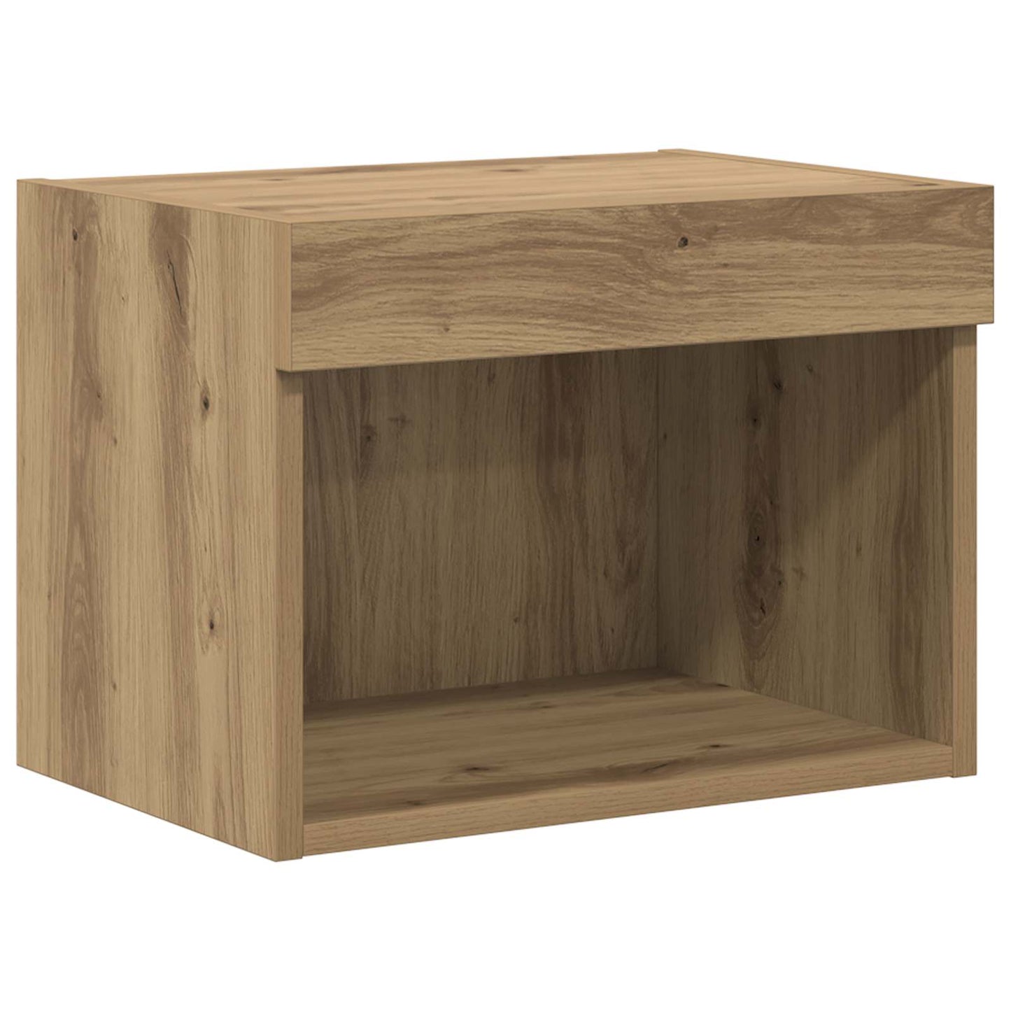 vidaXL Μονάδες Τοίχου ΤV με LED 5 τμχ. Artisan Oak Επεξεργασμένο Ξύλο