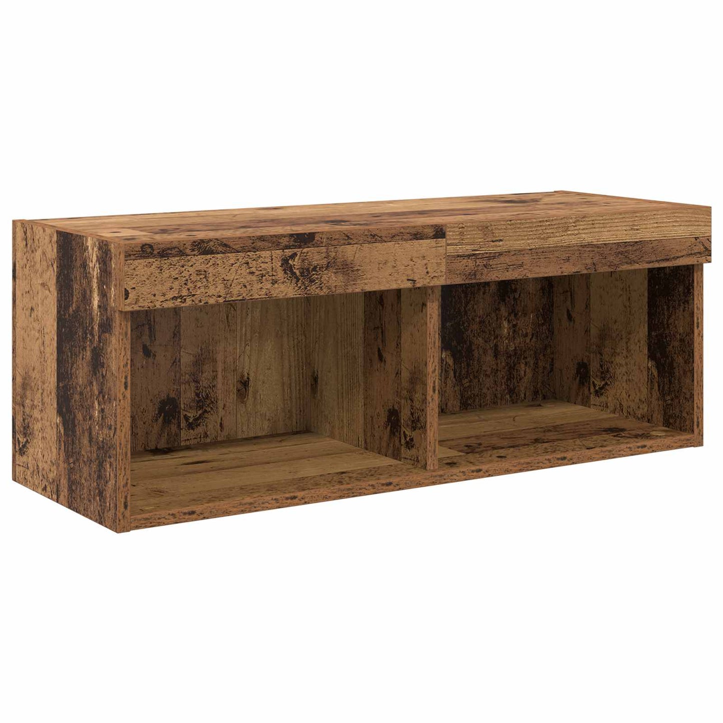 vidaXL Μονάδες Τοίχου Τηλεόρασης 6 pcs Παλιό ξύλο Επεξεργασμένο ξύλο