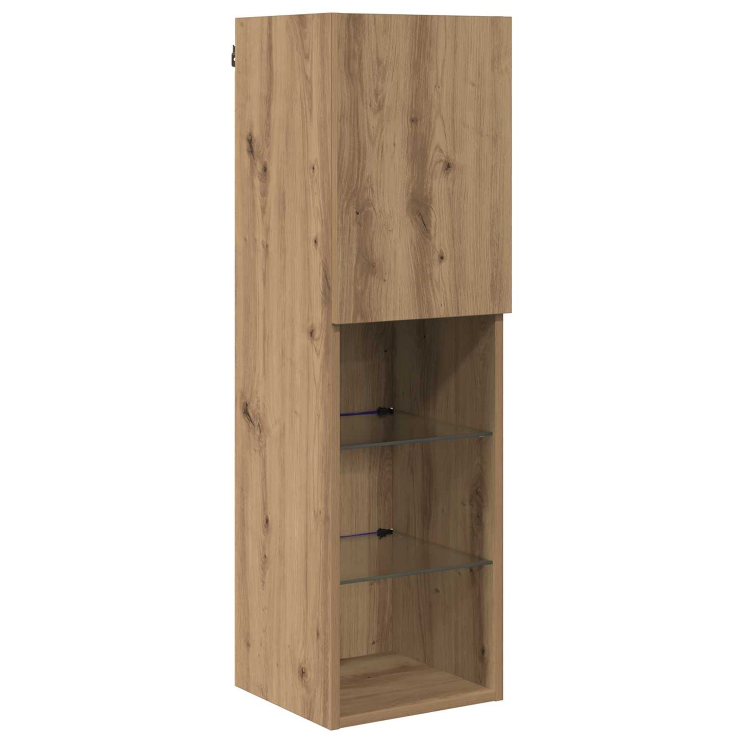 vidaXL Ντουλάπι TV Επιτοίχιο 7 pcs Artisan Oak Επεξεργασμένο ξύλο