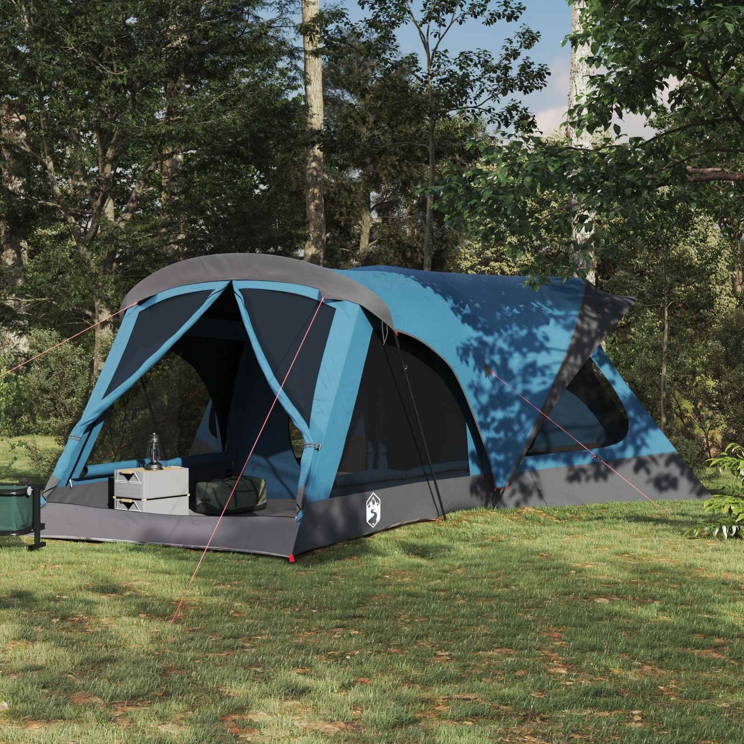 vidaXL Οικογενειακή Σκηνή Μπλε 550 x 555 x 208 εκ