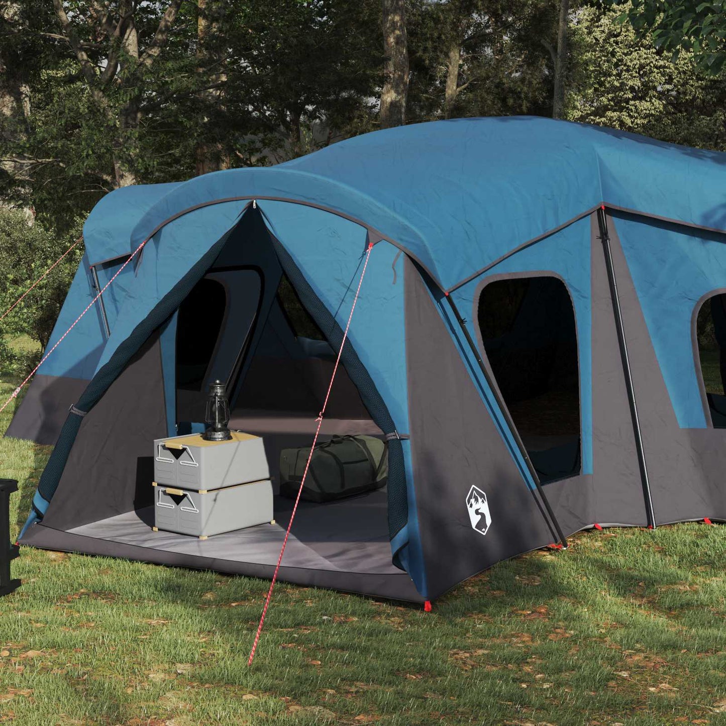 vidaXL Οικογενειακή Σκηνή Μπλε 610 x 610 x 210 εκ