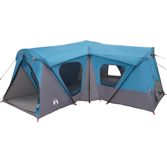 vidaXL Οικογενειακή Σκηνή Μπλε 610 x 610 x 210 εκ