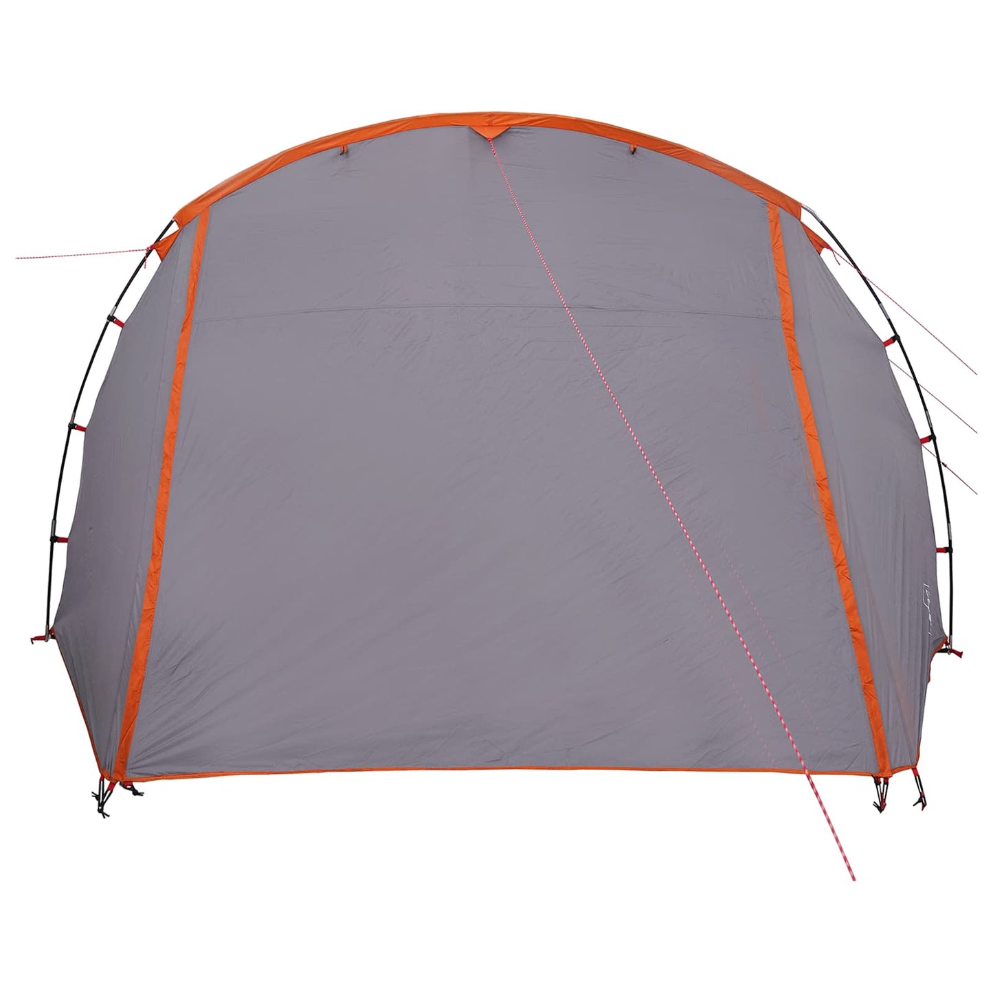 vidaXL Σκηνή τούνελ Γκρι και Πορτοκαλί 675 x 392 x 210 cm