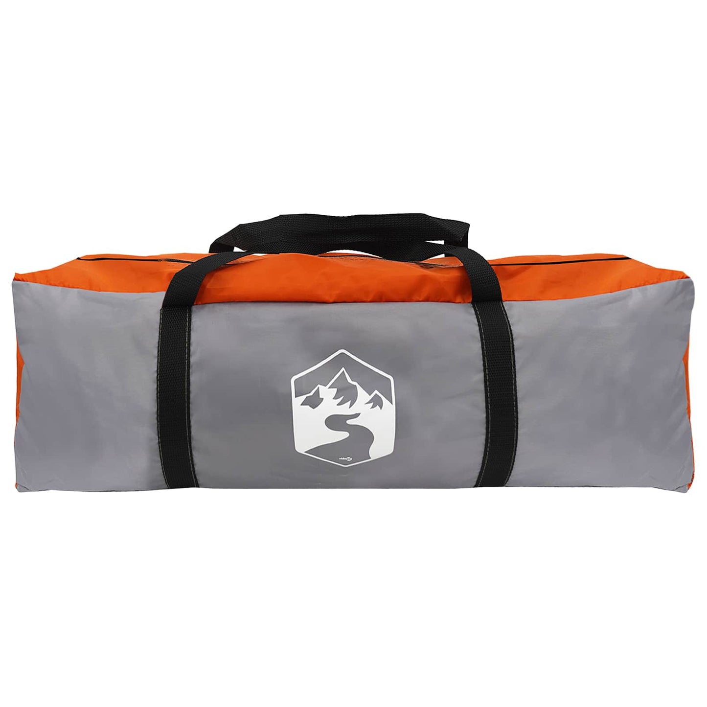 vidaXL Σκηνή τούνελ Γκρι και Πορτοκαλί 505 x 330 x 204 cm