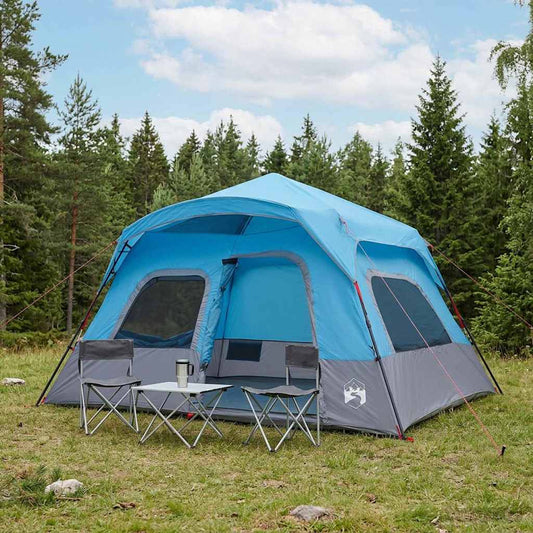 vidaXL Αυτόματη Τέντα Μπλε 340 x 280 x 190 εκ.