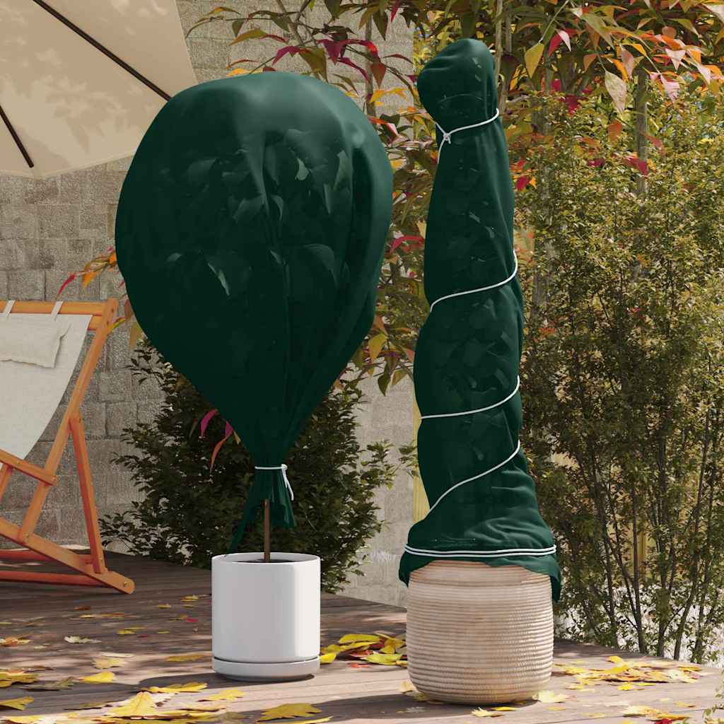 vidaXL Φλις Προστασίας Φυτού από Παγετό Πράσινο 100 x 3,2 μ