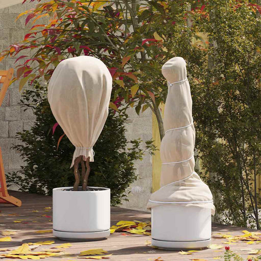 vidaXL Φλις Προστασίας Φυτού από Παγετό Μπεζ 50 x 1,6 m