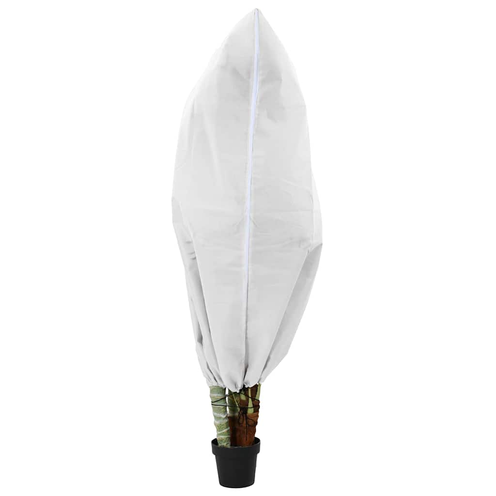 vidaXL Καλύμματα Φλις Προστασίας Φυτών από Παγετό 5 pcs Λευκό
