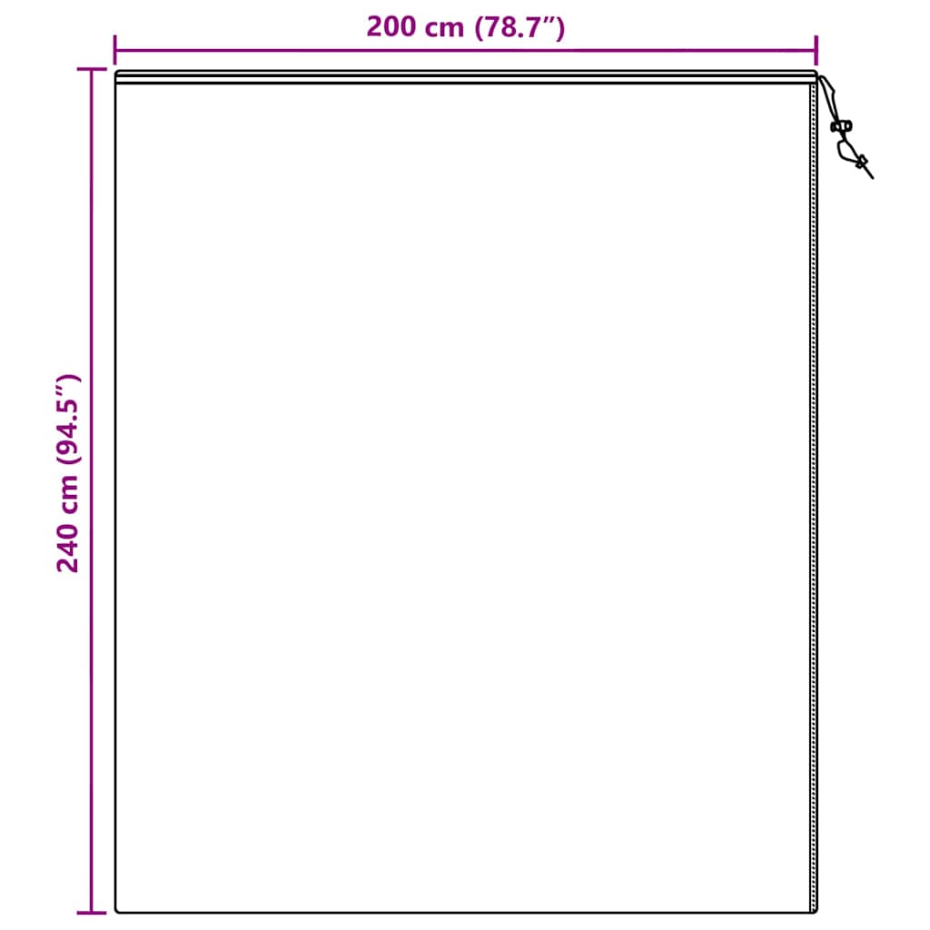 vidaXL Καλύμματα Φλις Προστασίας Φυτών από Παγετό 3 pcs Πράσινο