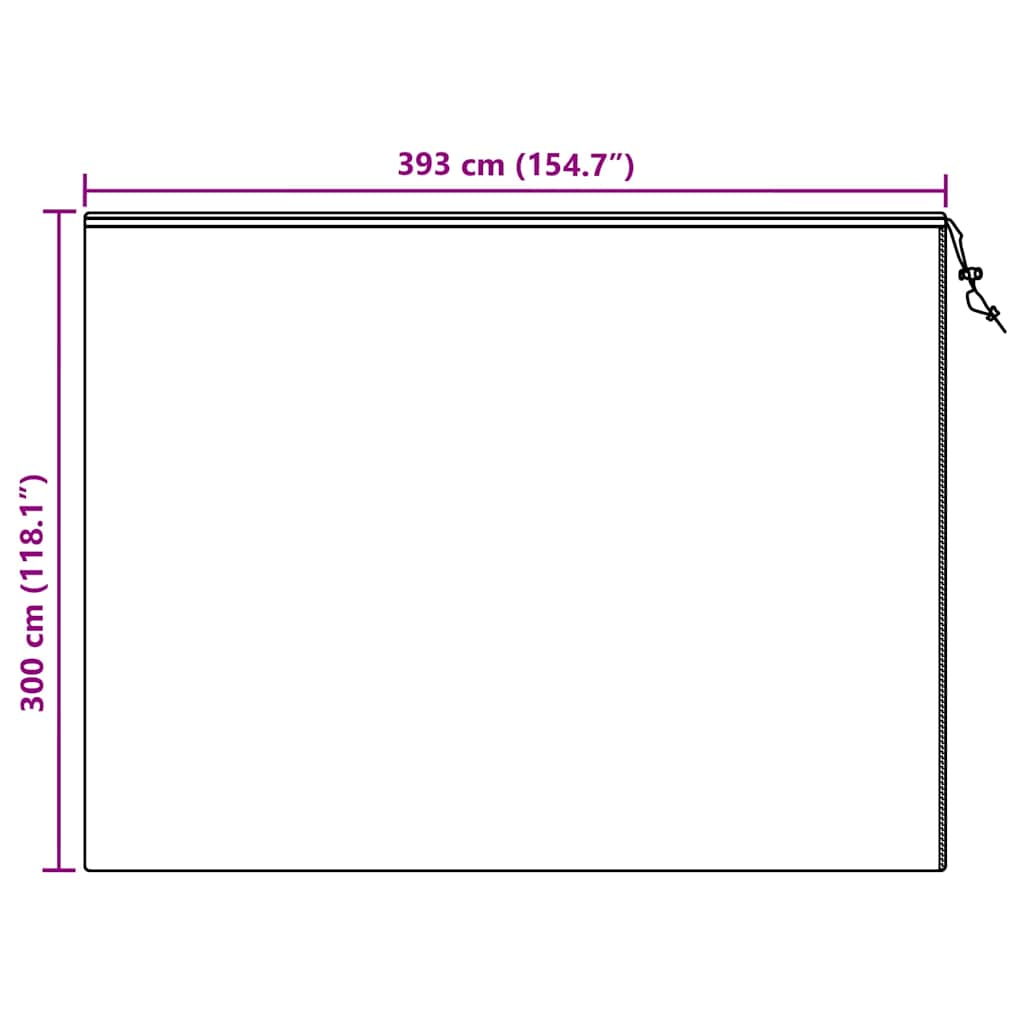 vidaXL Καλύμματα Φλις Προστασίας Φυτών από Παγετό 3 pcs Πράσινο