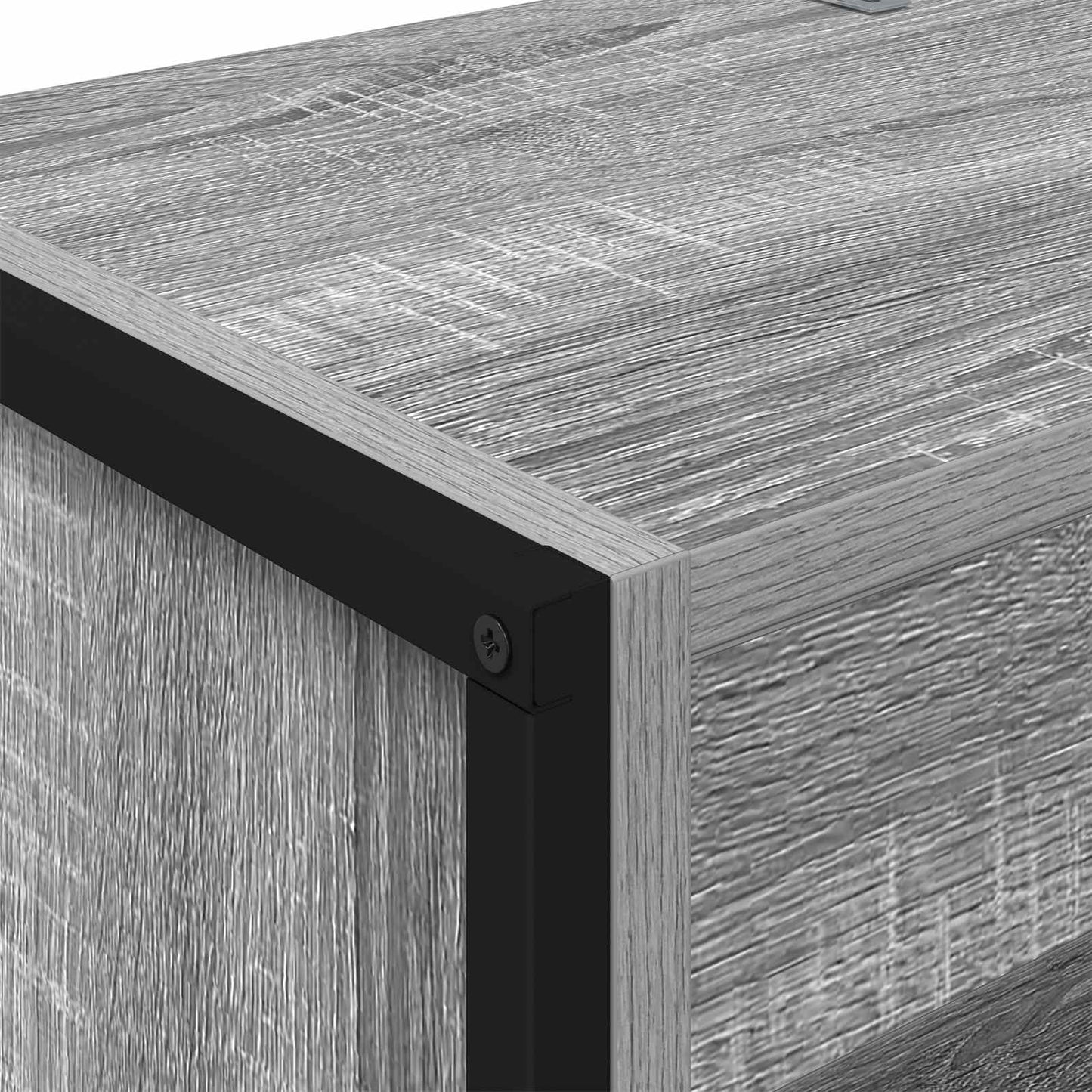 vidaXL Βιβλιοθήκη 2 pcs Γκρίζο Σονομα 80 x 30 x 155 εκ