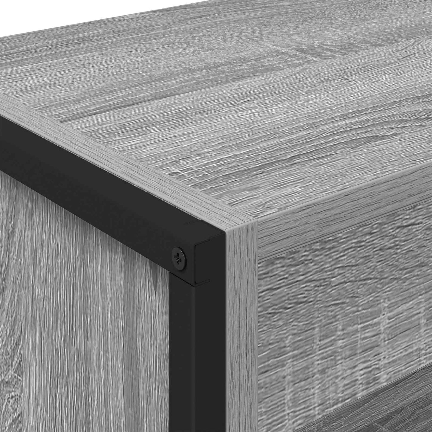 vidaXL Βιβλιοθήκη 2 pcs Γκρίζο Σονομα 80 x 30 x 155 εκ