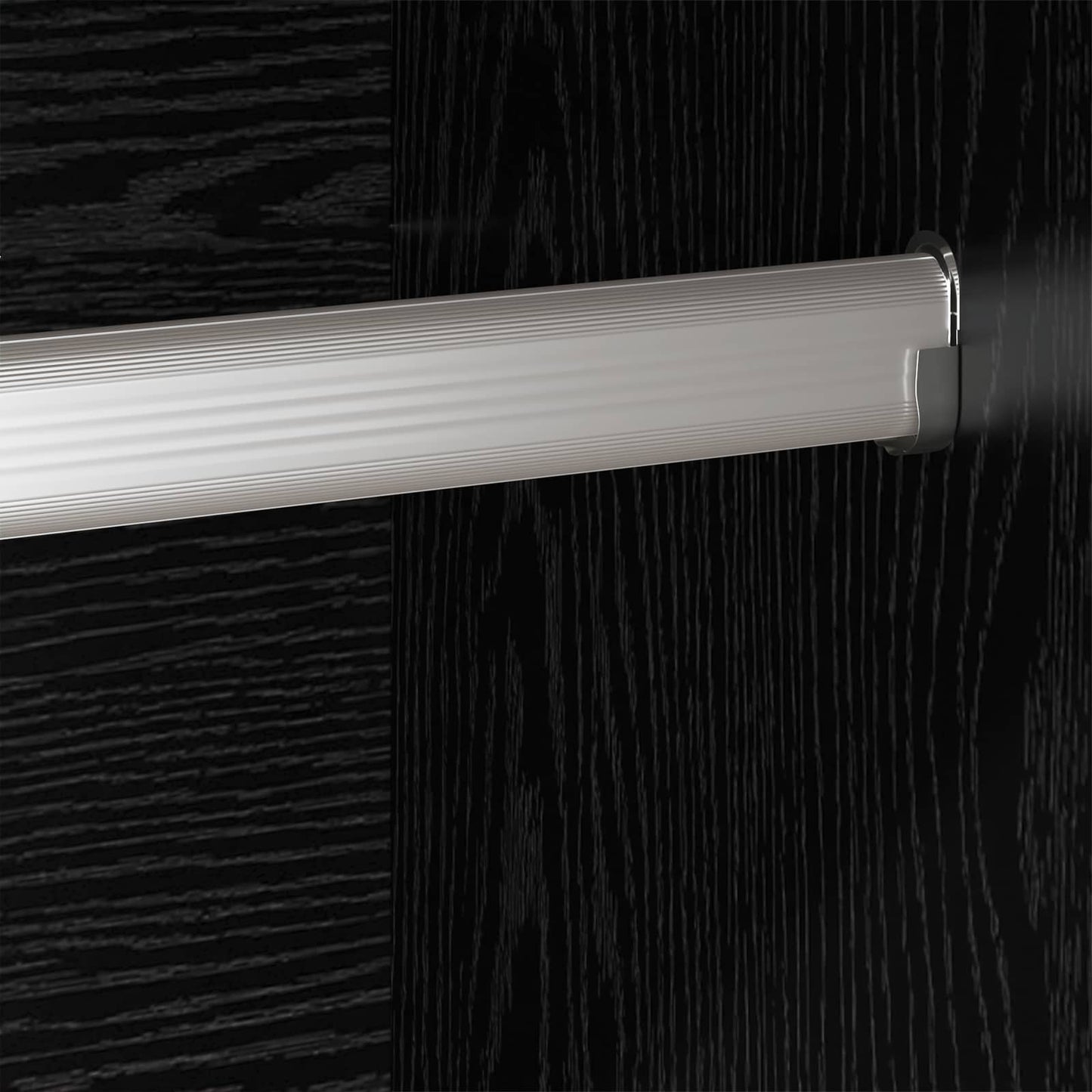 vidaXL Ντουλάπα 2 pcs Μαύρη Οξυά 50 x 50 x 200 cm Επεξεργασμένο ξύλο