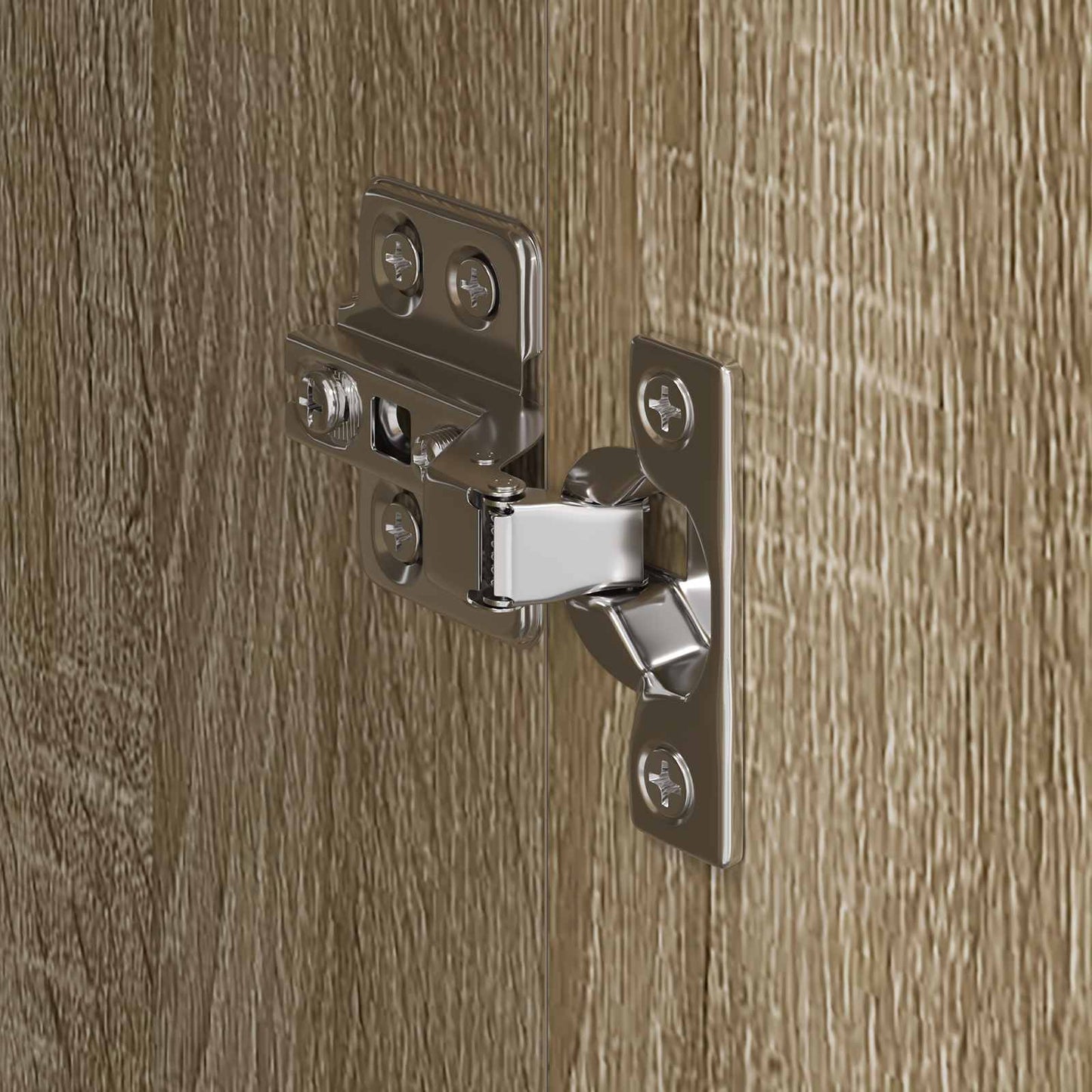 vidaXL Ντουλάπα 2 pcs Σονόμα 50 x 50 x 200 cm Επεξεργασμένο ξύλο