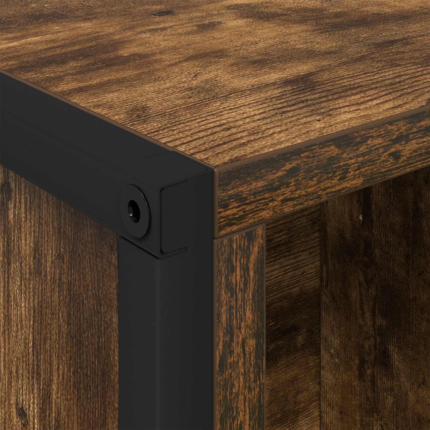 vidaXL Βιβλιοθήκη 2 pcs Καπνιστό Δρύς 99,5 x 30 x 108,5 εκ