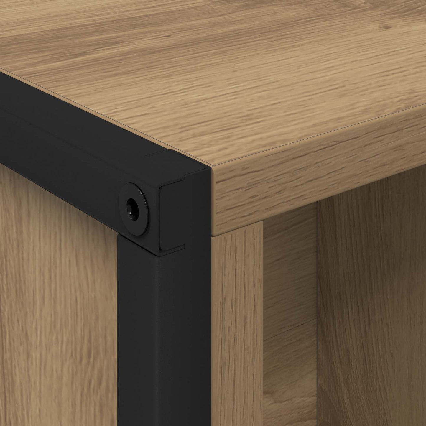 vidaXL Βιβλιοθήκη 2 pcs Καρυδιά Χειροποίητης Εργασίας