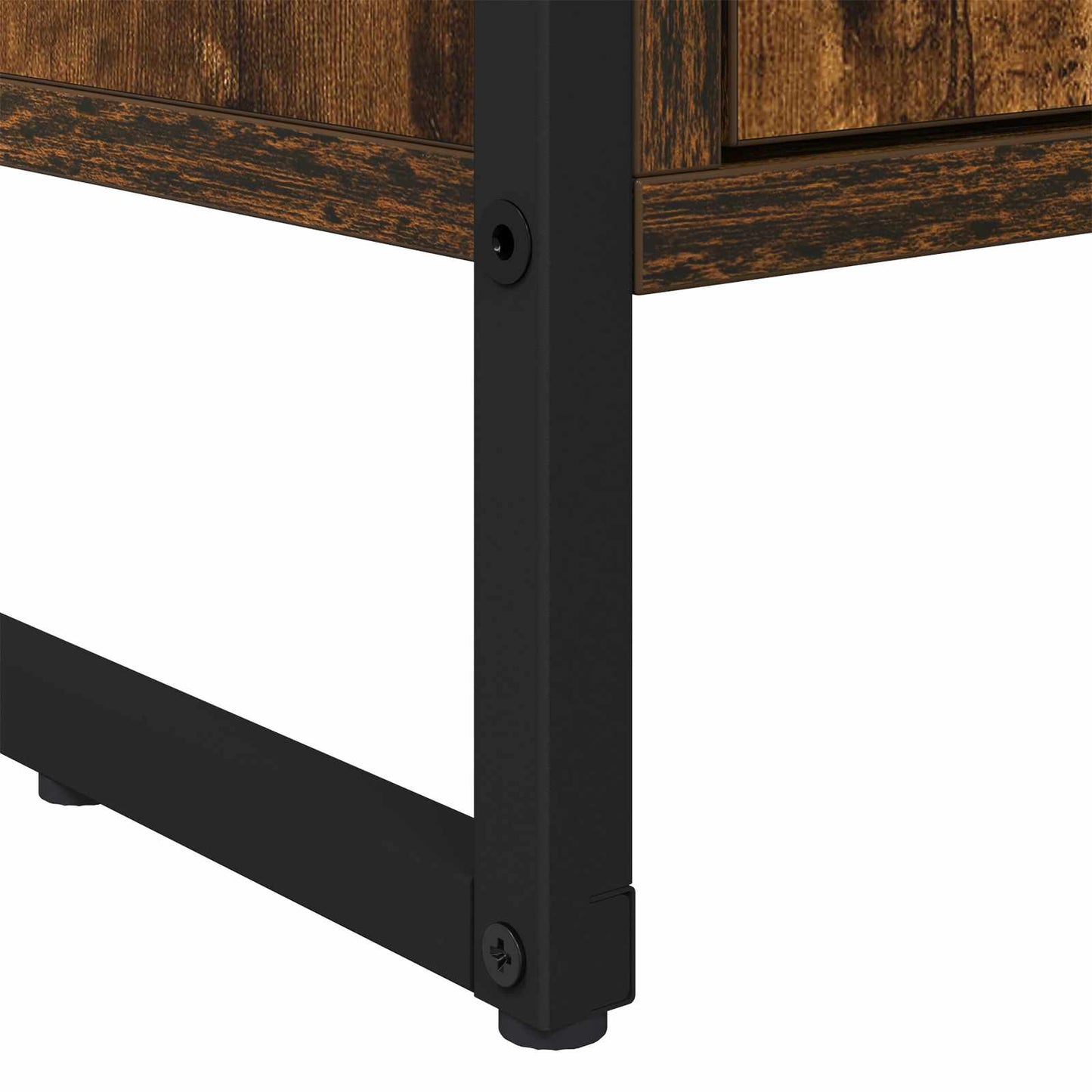 vidaXL Ψηλά Ντουλάπια 2 pcs Καπνιστό Δρύς 60 x 36 x 300 εκ.