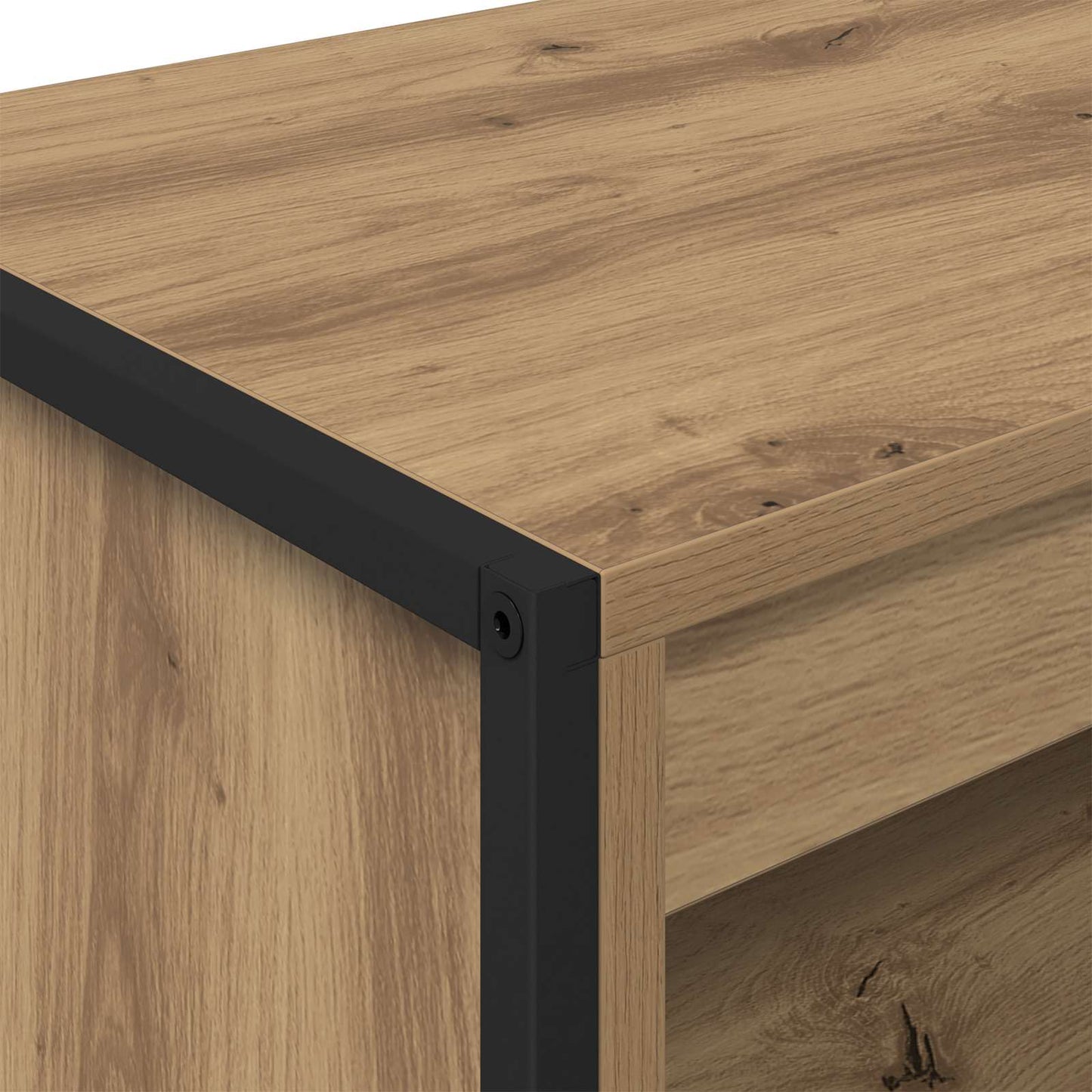 vidaXL Ψηλά Ντουλάπια 2 pcs Καρυδιά Χειροποίητης Εργασίας