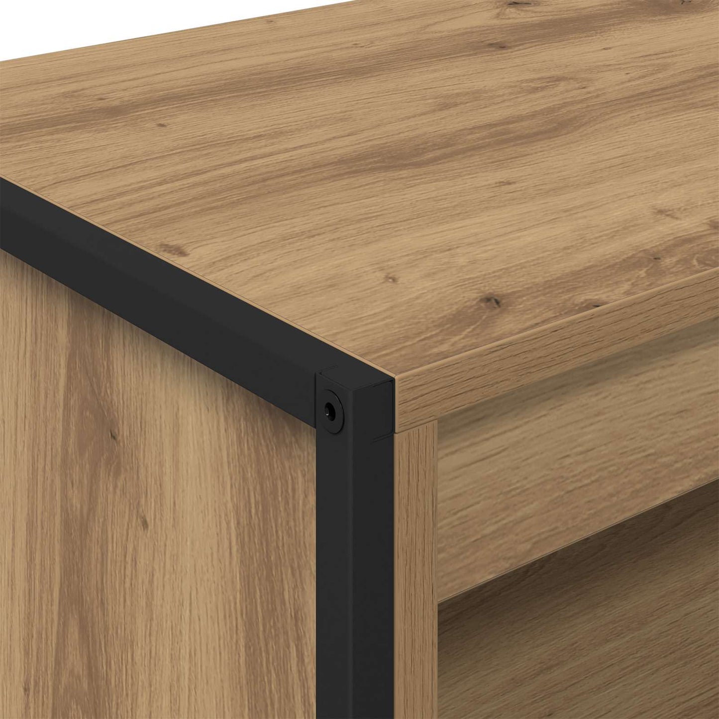 vidaXL Ψηλά Ντουλάπια 2 pcs Καρυδιά Χειροποίητης Εργασίας