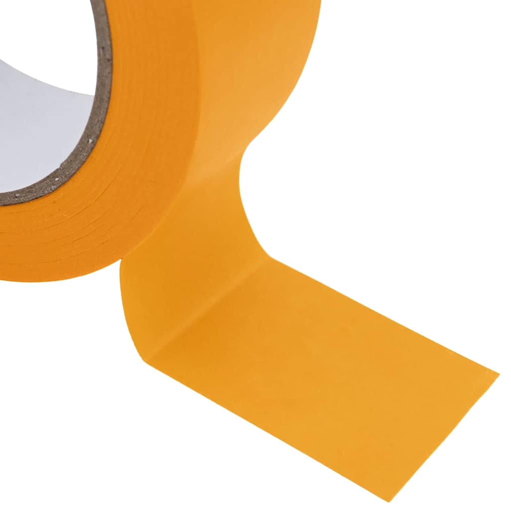 vidaXL Ταινίες Μάσκας για Ζωγράφους 12 pcs Κίτρινο 38mm x 50m Χαρτί