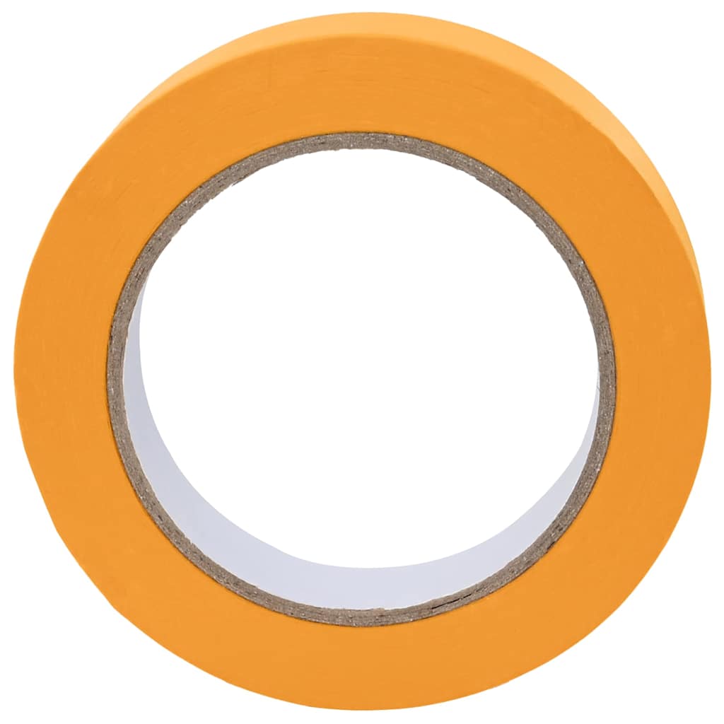 vidaXL Ταινίες Μάσκας για Ζωγράφους 12 pcs Κίτρινο 50mm x 50m Χαρτί